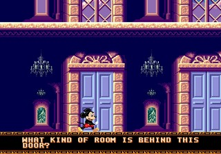 une photo d'Ã©cran de Castle of Illusion sur Sega Megadrive